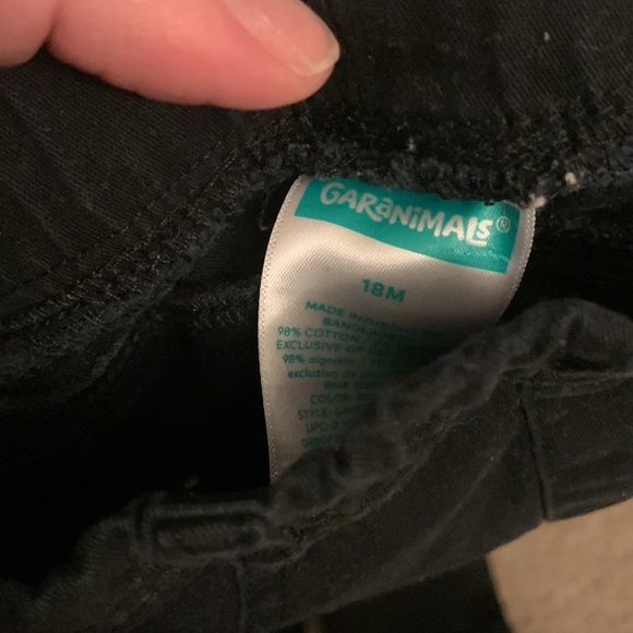 Bundle of 5 🤩 2 black jeans, 2 tops, 1 blue jeans. Size 18-24 month EUC - Picture 4 of 7